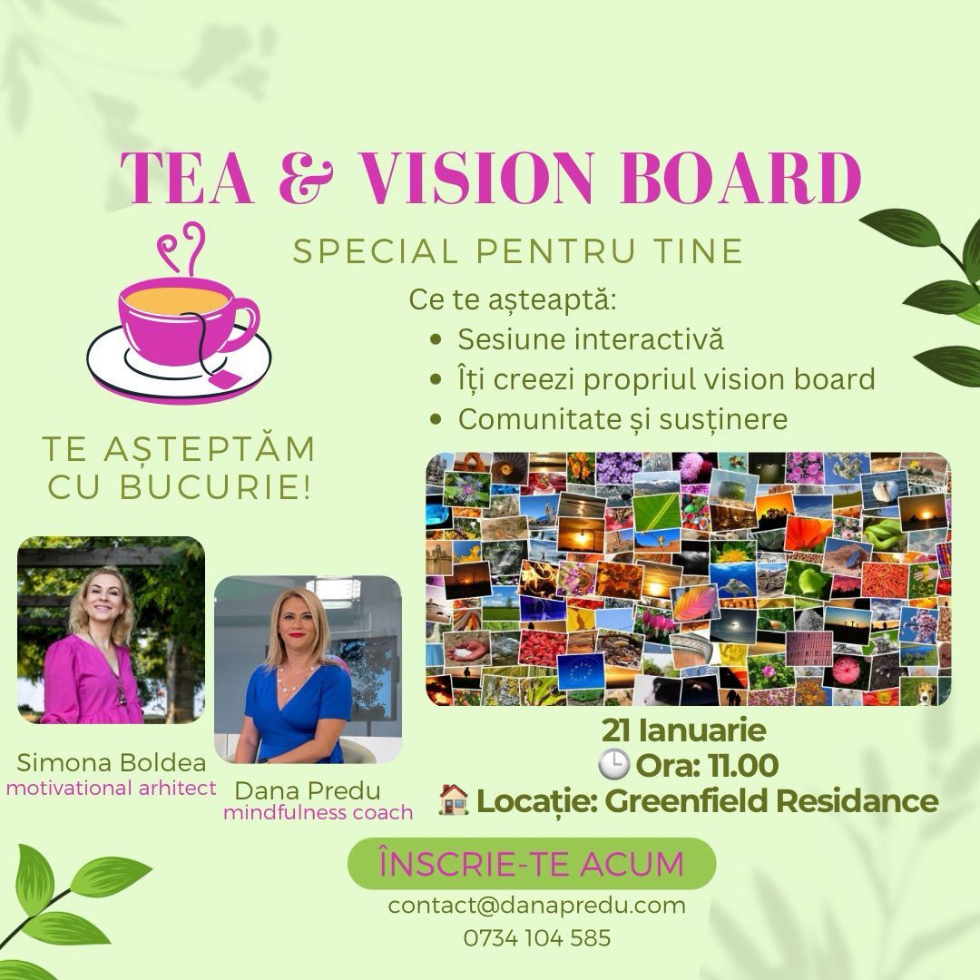 Tea & Vision Board - 2024
